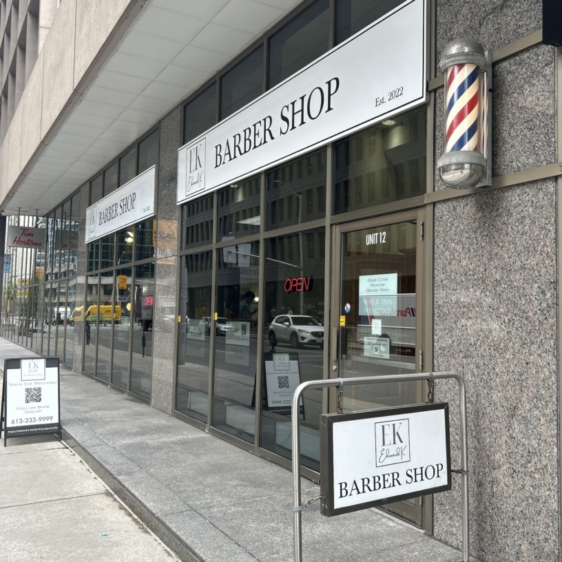 Edward K Barbershop 275 Slater Street